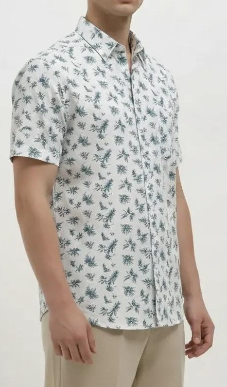 Men Nile Floral Printed Casual Shirt
