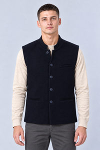 Men’s Regular Fit Waistcoat – Navy