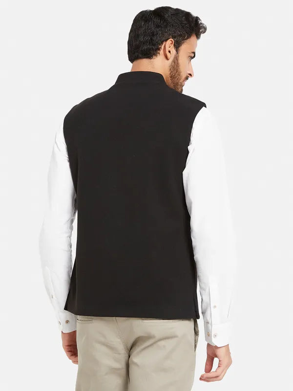 Cotton Linen Nehru Jacket