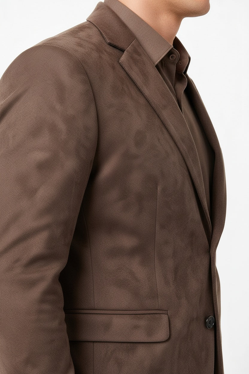 Men Solid Coat