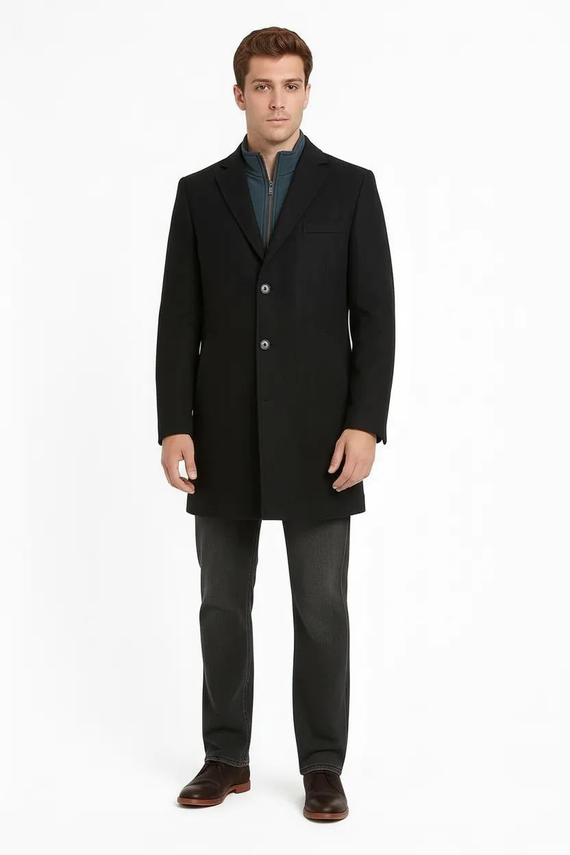 Men Solid Coat
