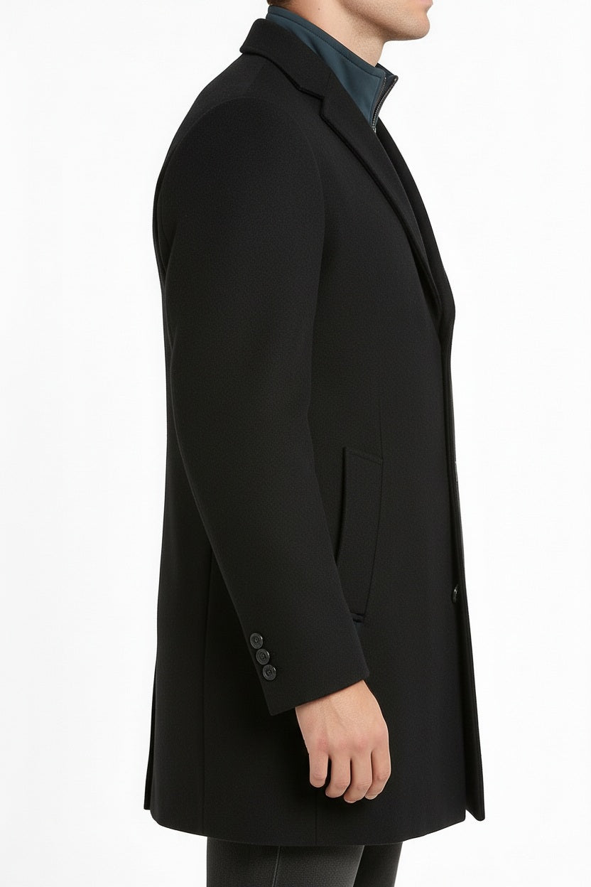 Men Solid Coat