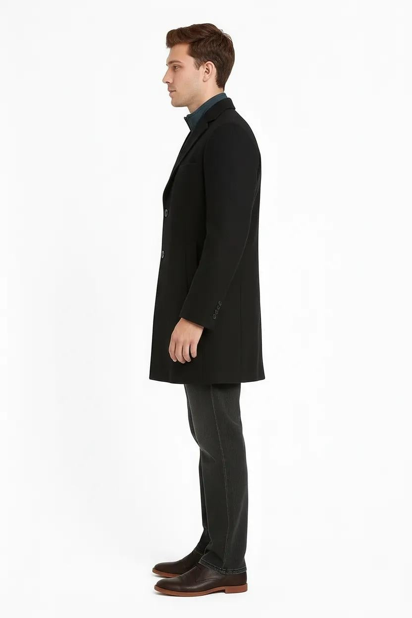 Men Solid Coat