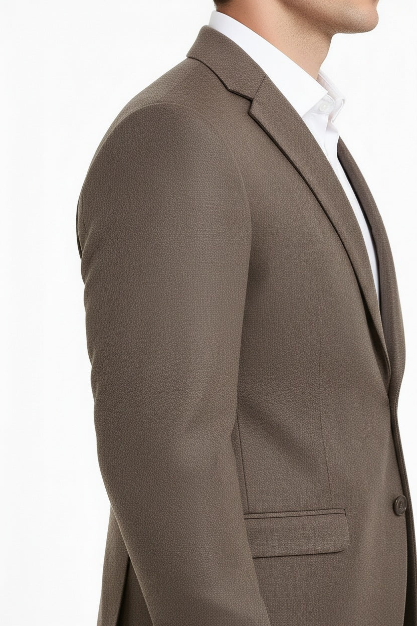 Men Solid Coat