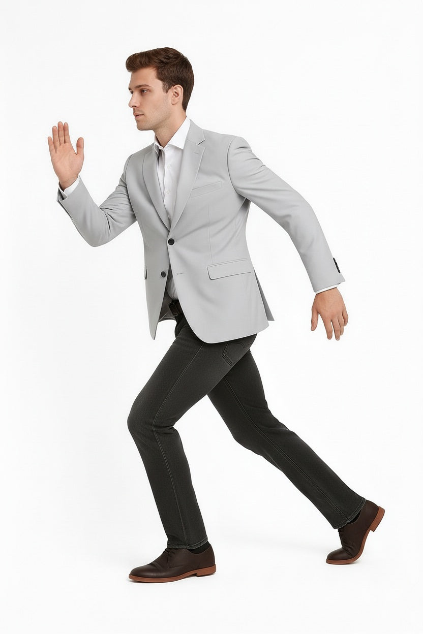 Men Solid Coat