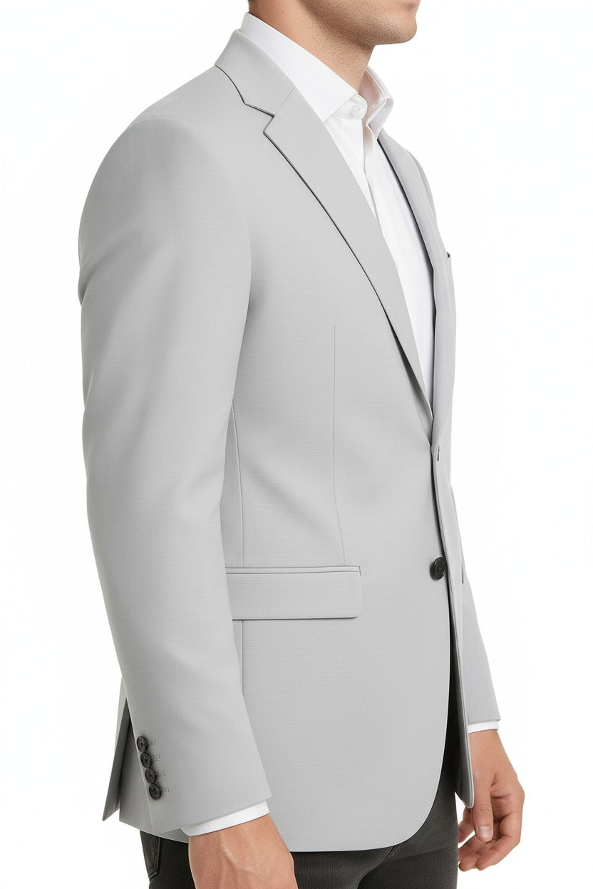 Men Solid Coat