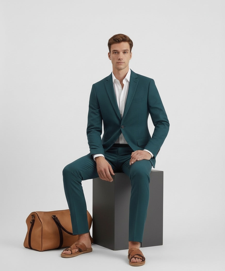 Men Solid Coat