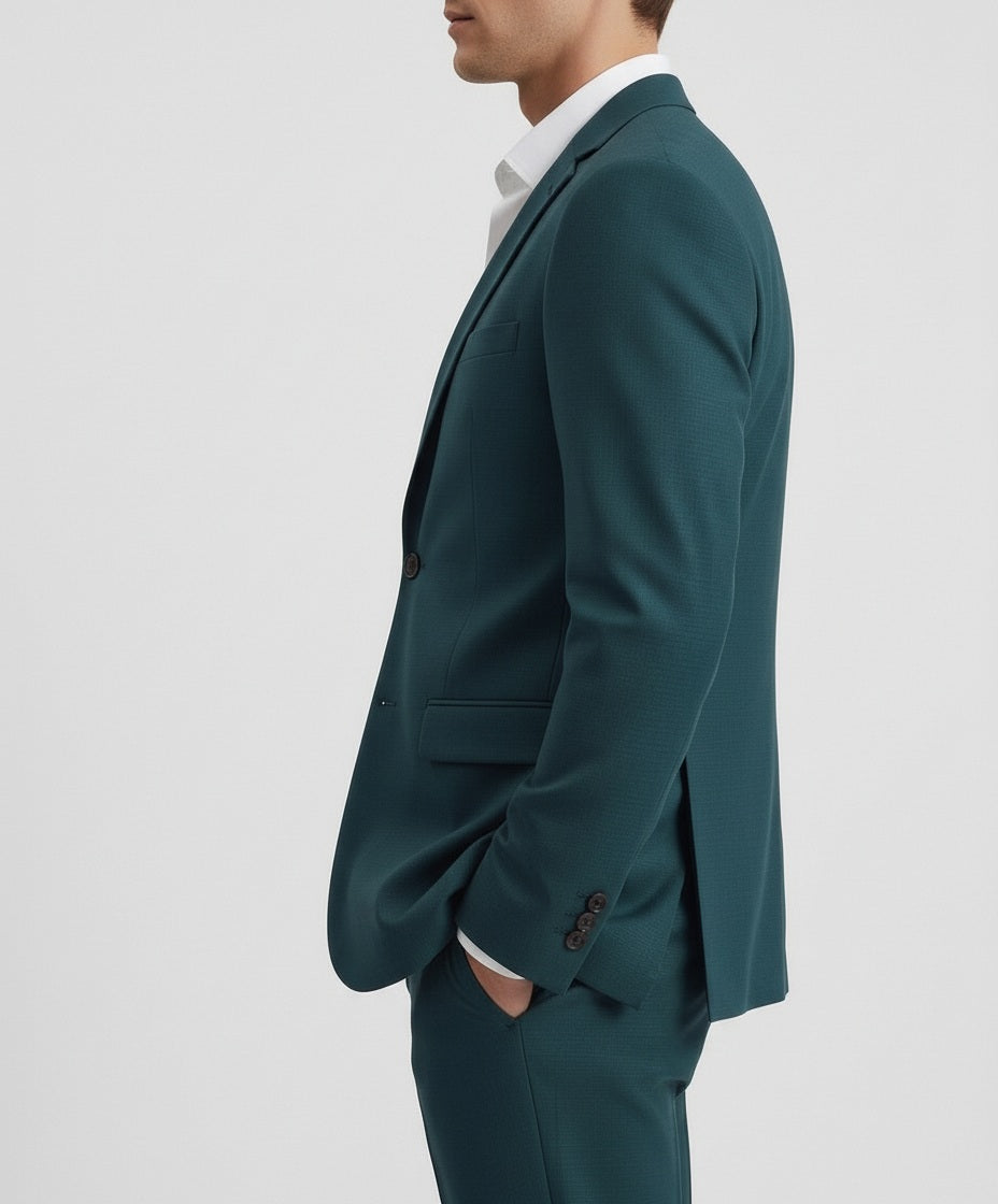 Men Solid Coat
