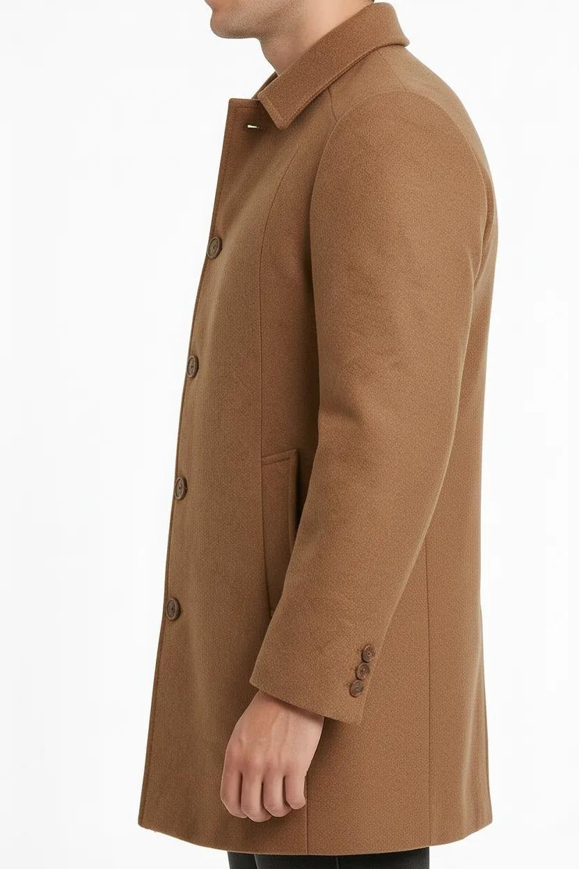 Men Solid Coat