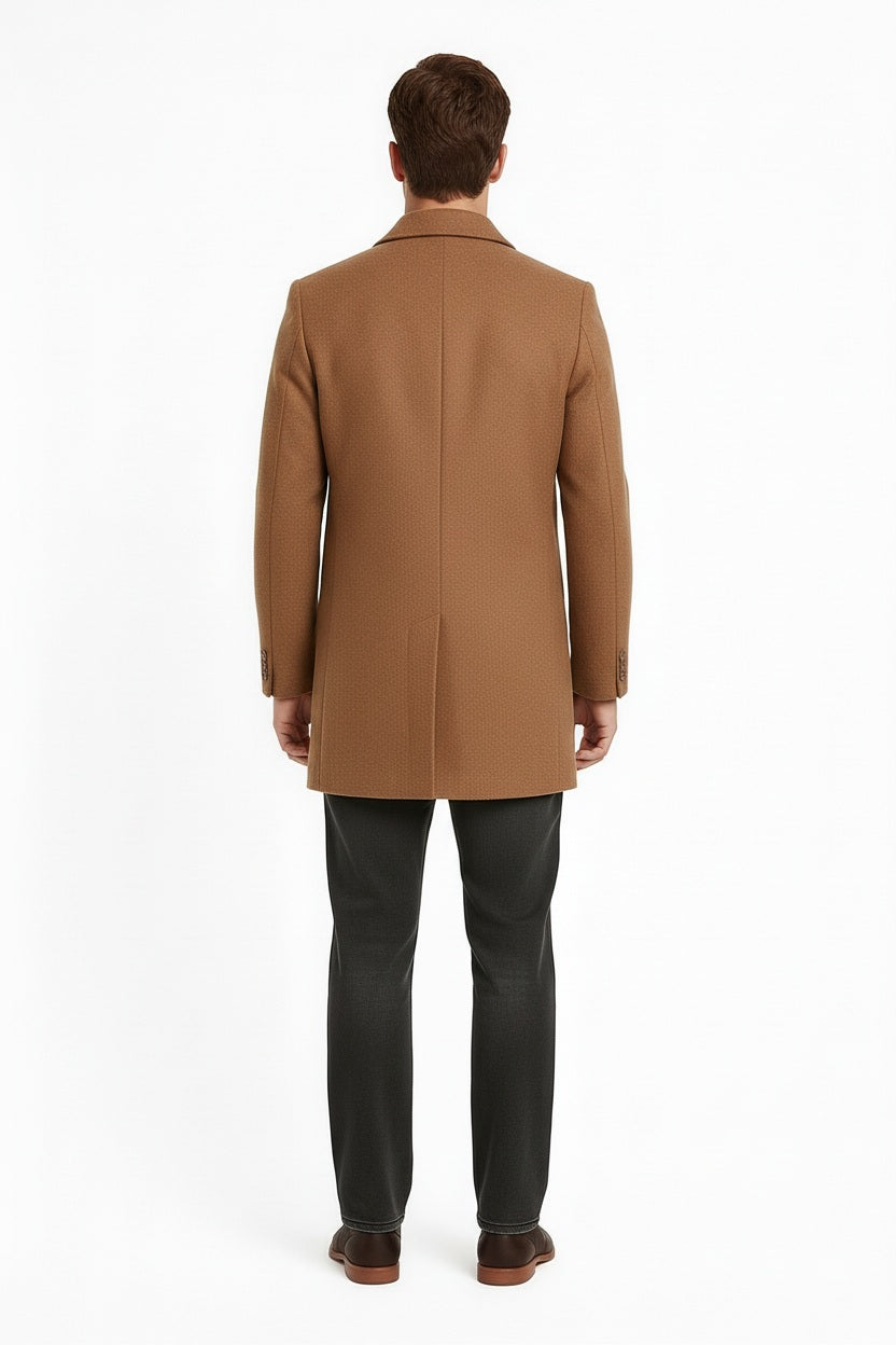 Men Solid Coat