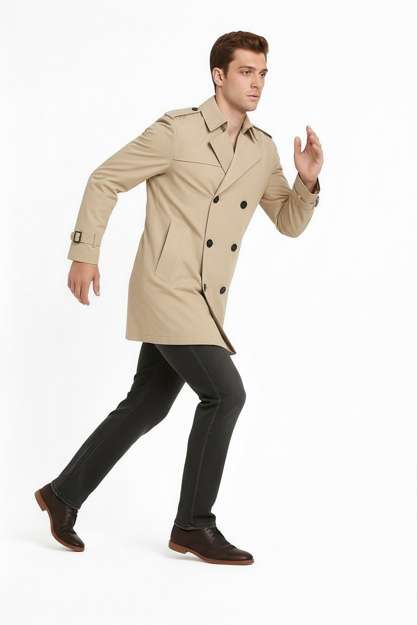 Men Solid Coat