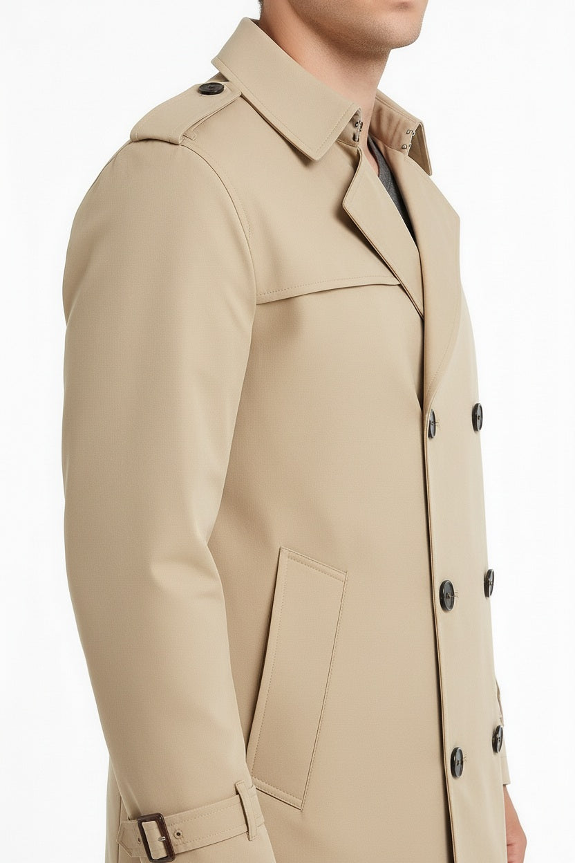 Men Solid Coat