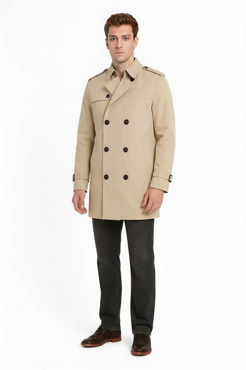 Men Solid Coat