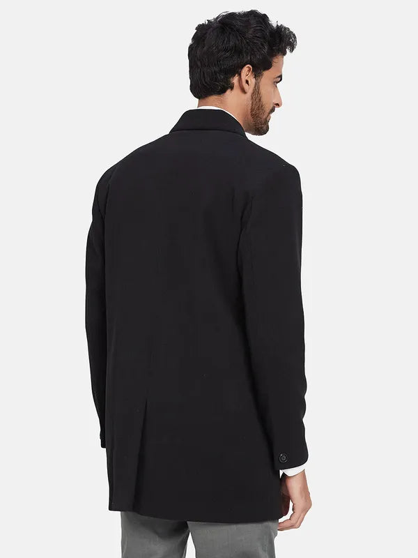 Mettle Men Single-Breasted Overcoat