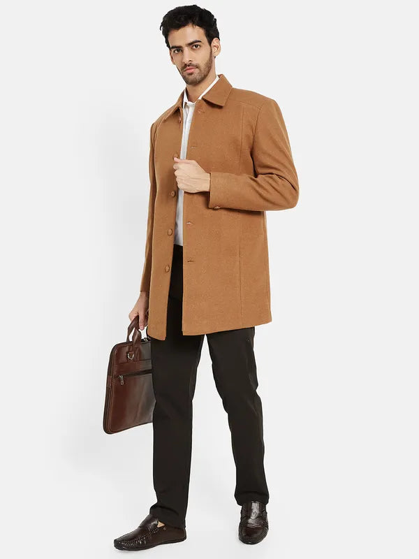 Mettle Men Single-Breasted Over Coat