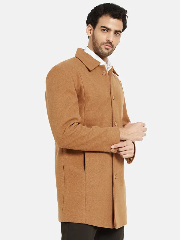 Mettle Men Single-Breasted Over Coat