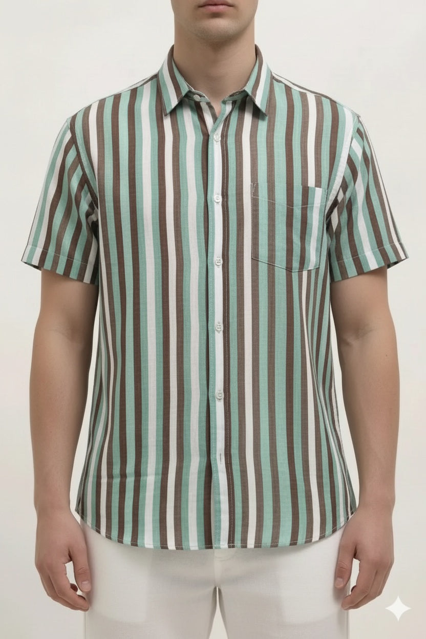Men Striped Casual Shirt