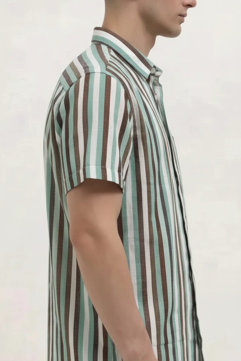 Men Striped Casual Shirt