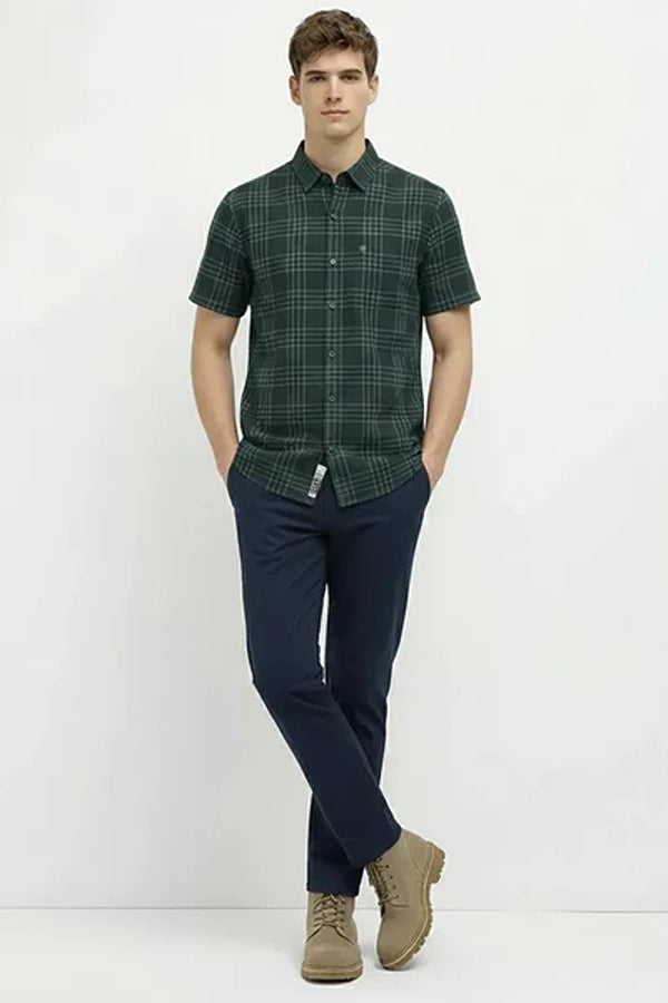 Men Checked Casual Shirt