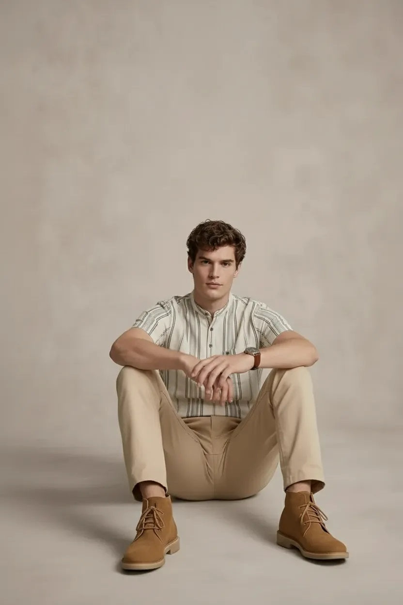 Men Multi Stripes Striped Casual Shirt