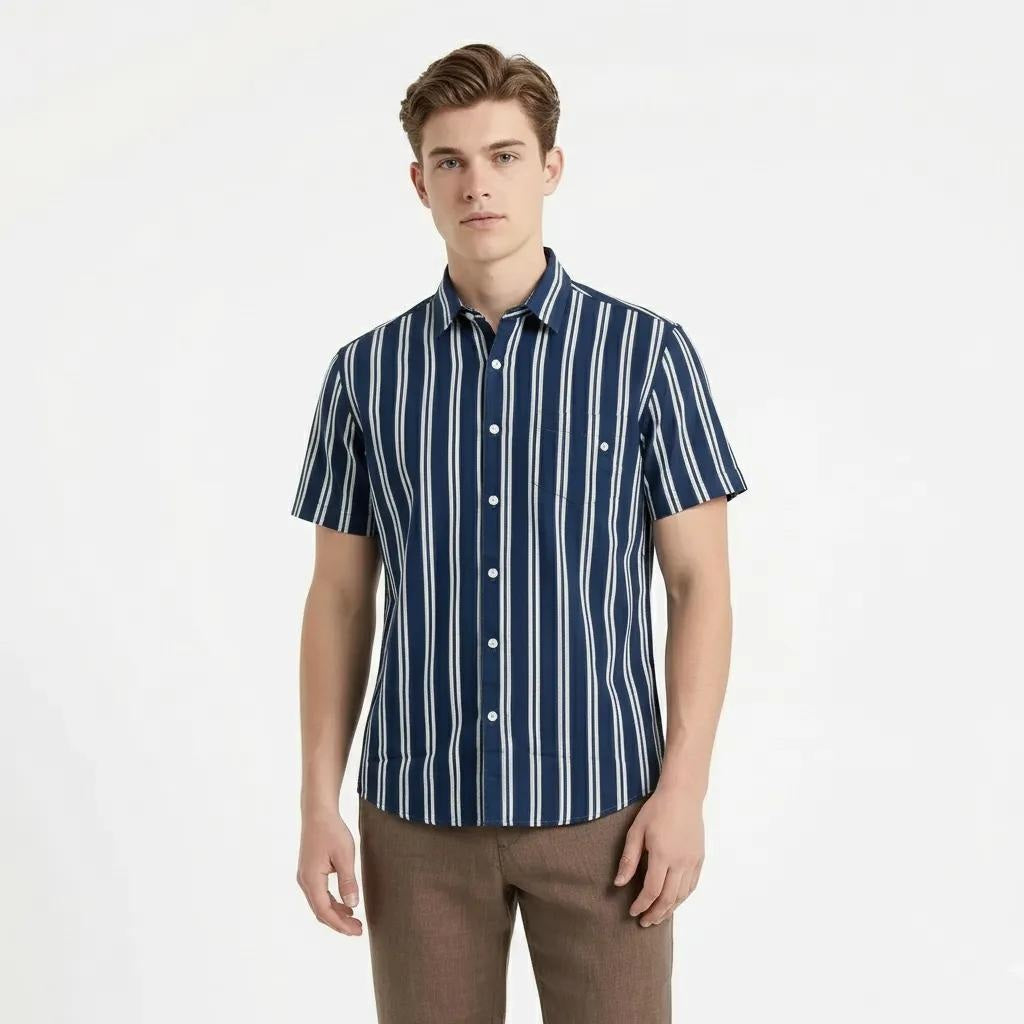 Men Striped Casual Shirt