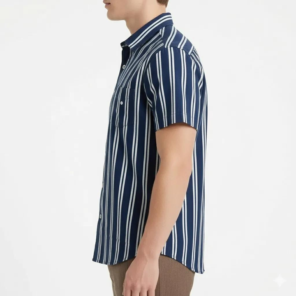 Men Striped Casual Shirt