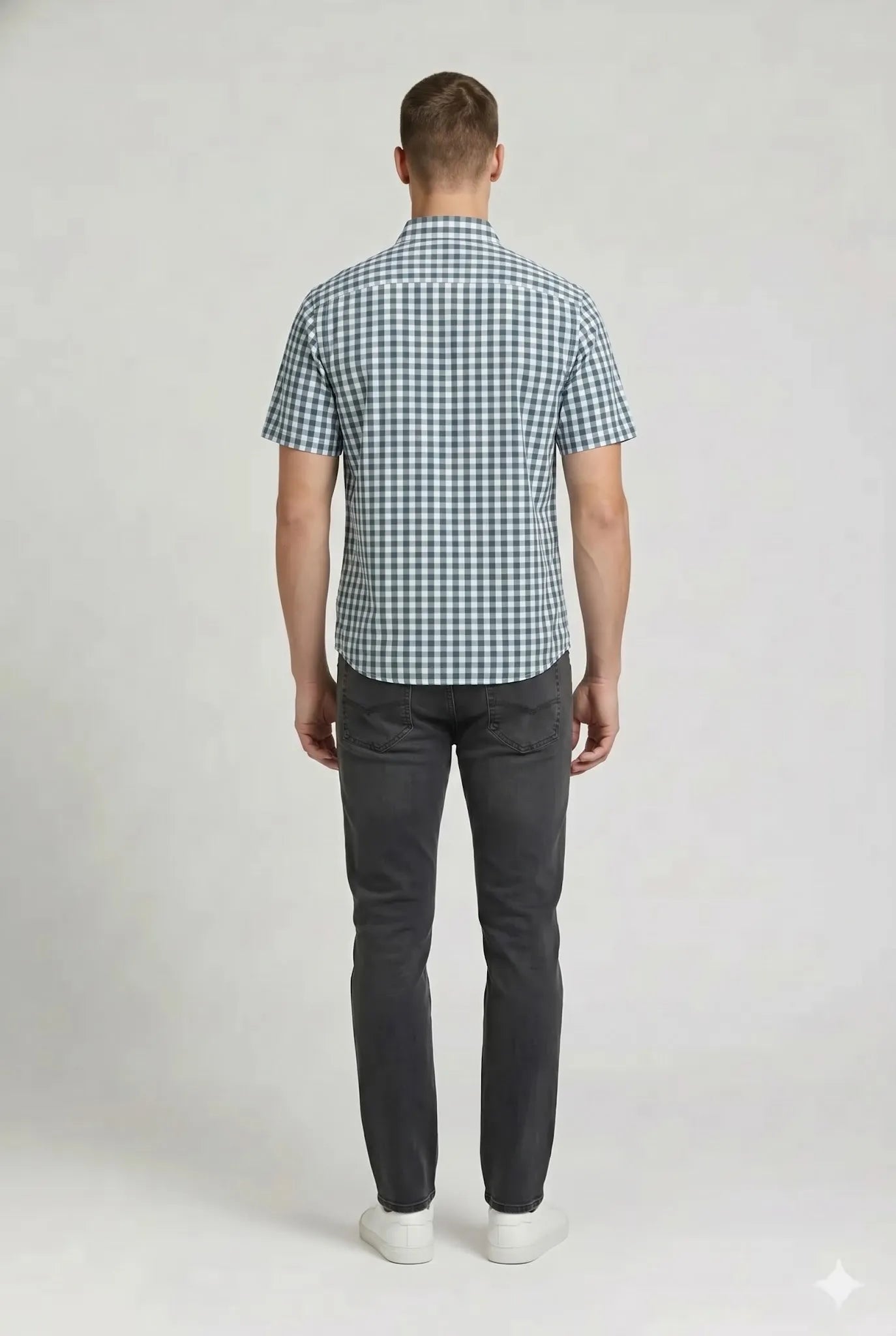 Men Nile Gingham Checks Checked Casual Shirt