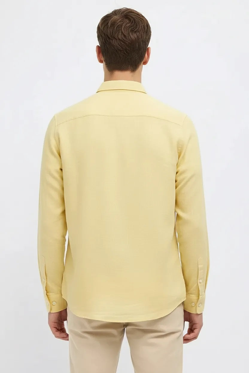 Men Lemon Casual Shirt