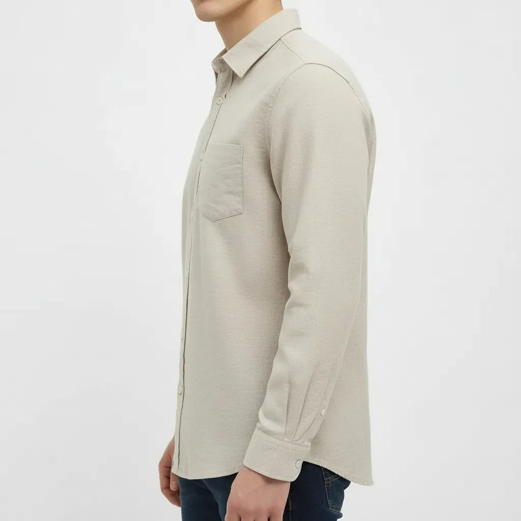 Men Natural Casual Shirt
