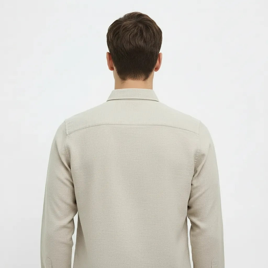 Men Natural Casual Shirt