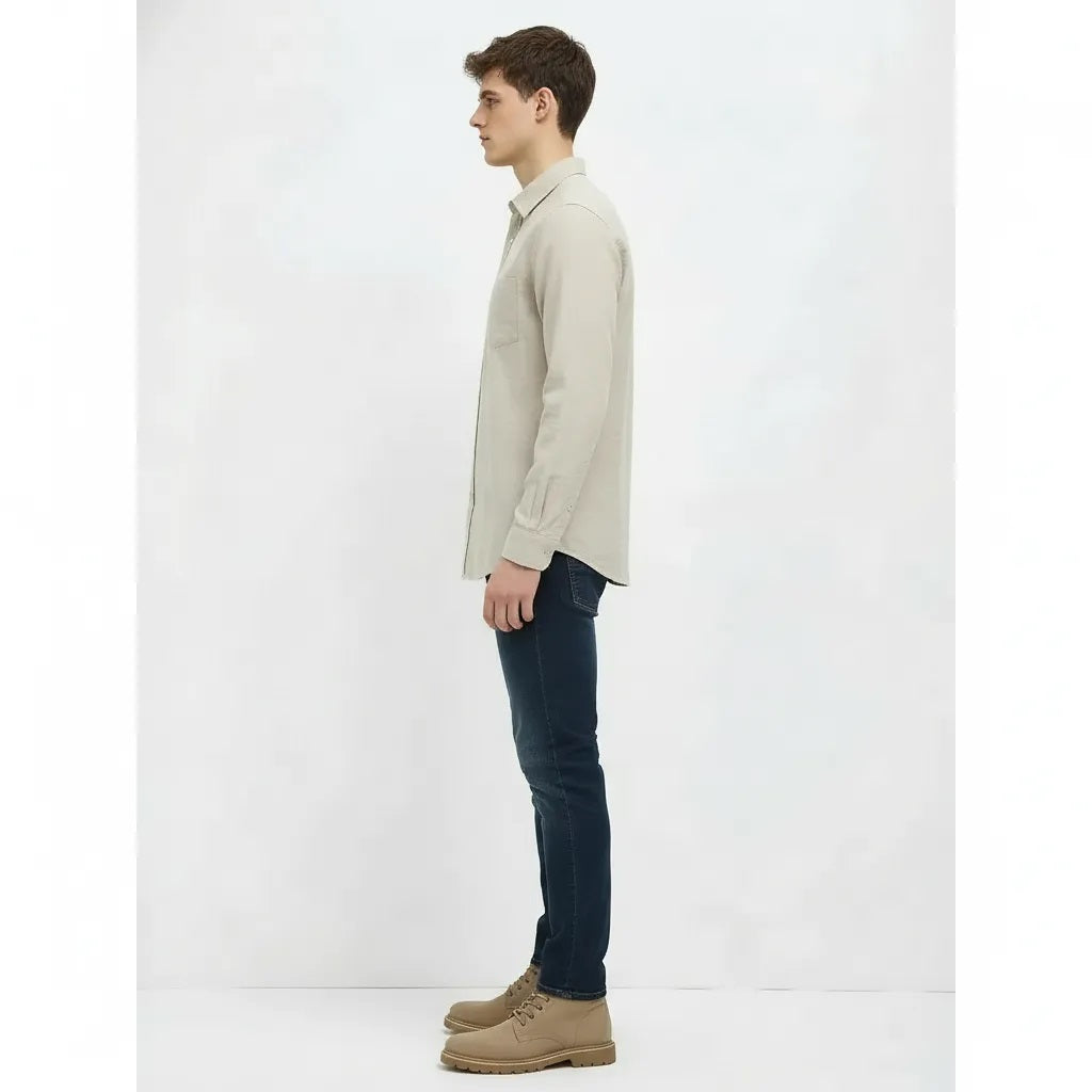 Men Natural Casual Shirt