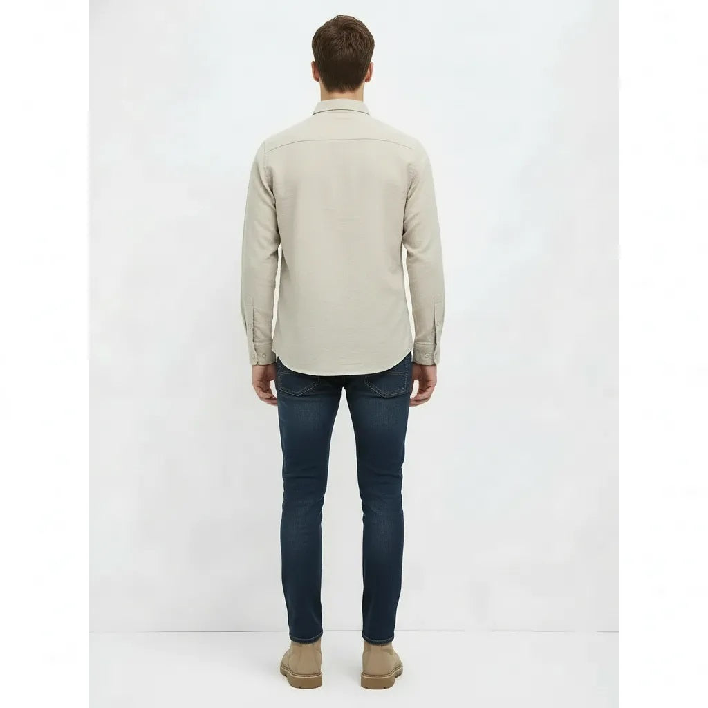 Men Natural Casual Shirt