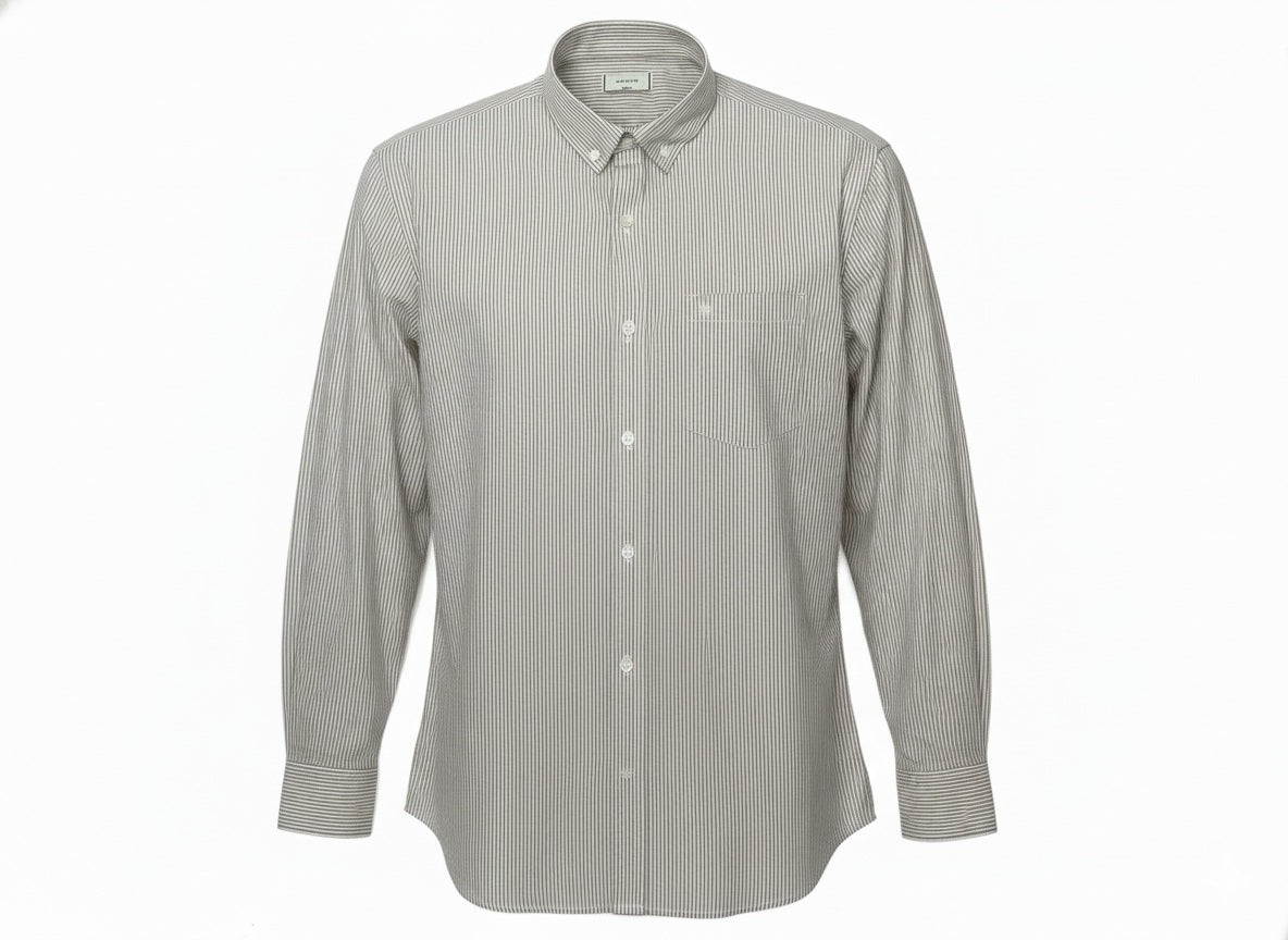 Men Natural Multi Stripes Striped Casual Shirt