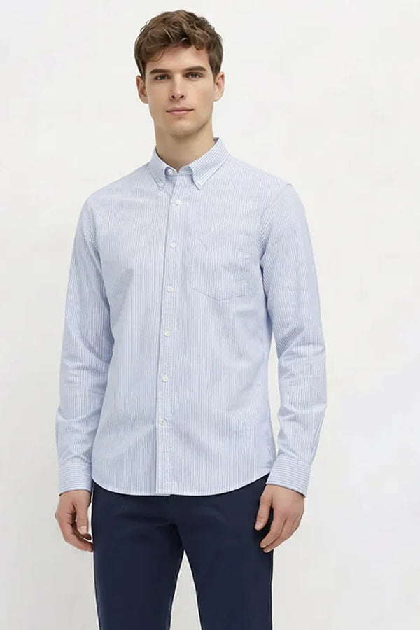 Men Striped Casual Shirt