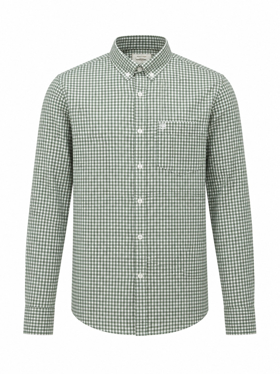 Men Fern Gingham Checks Checked Casual Shirt