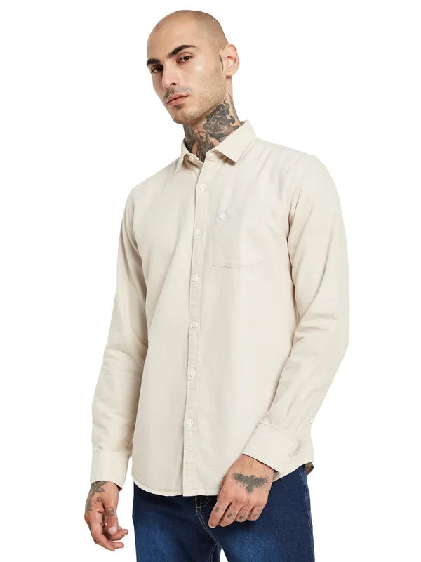 Mettle Men Cotton Casual Shirt