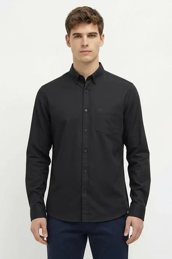 Men Solid Casual Shirt