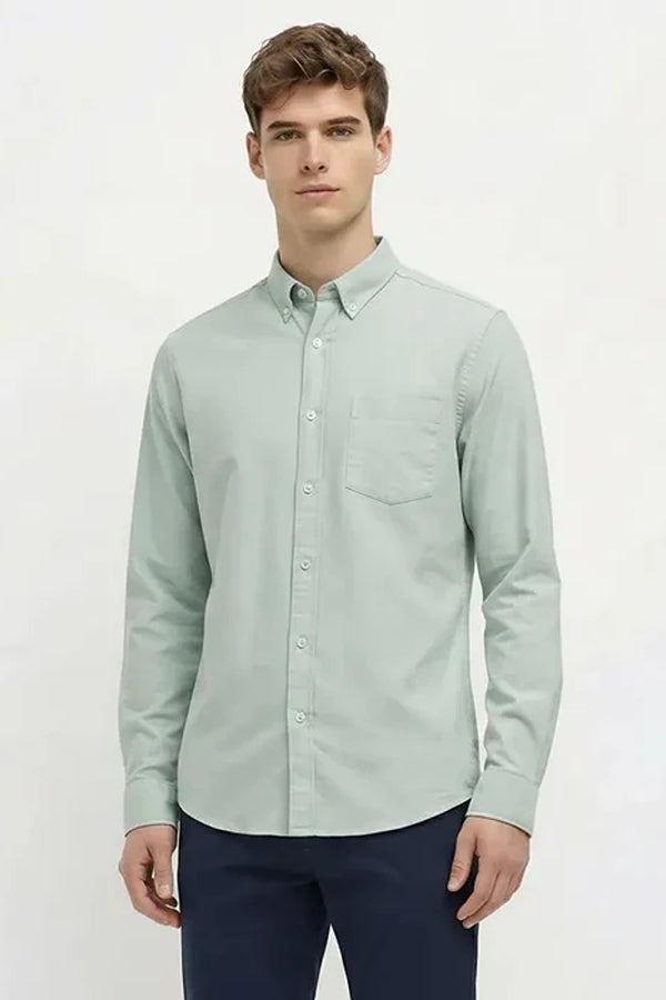 Men Solid Casual Shirt