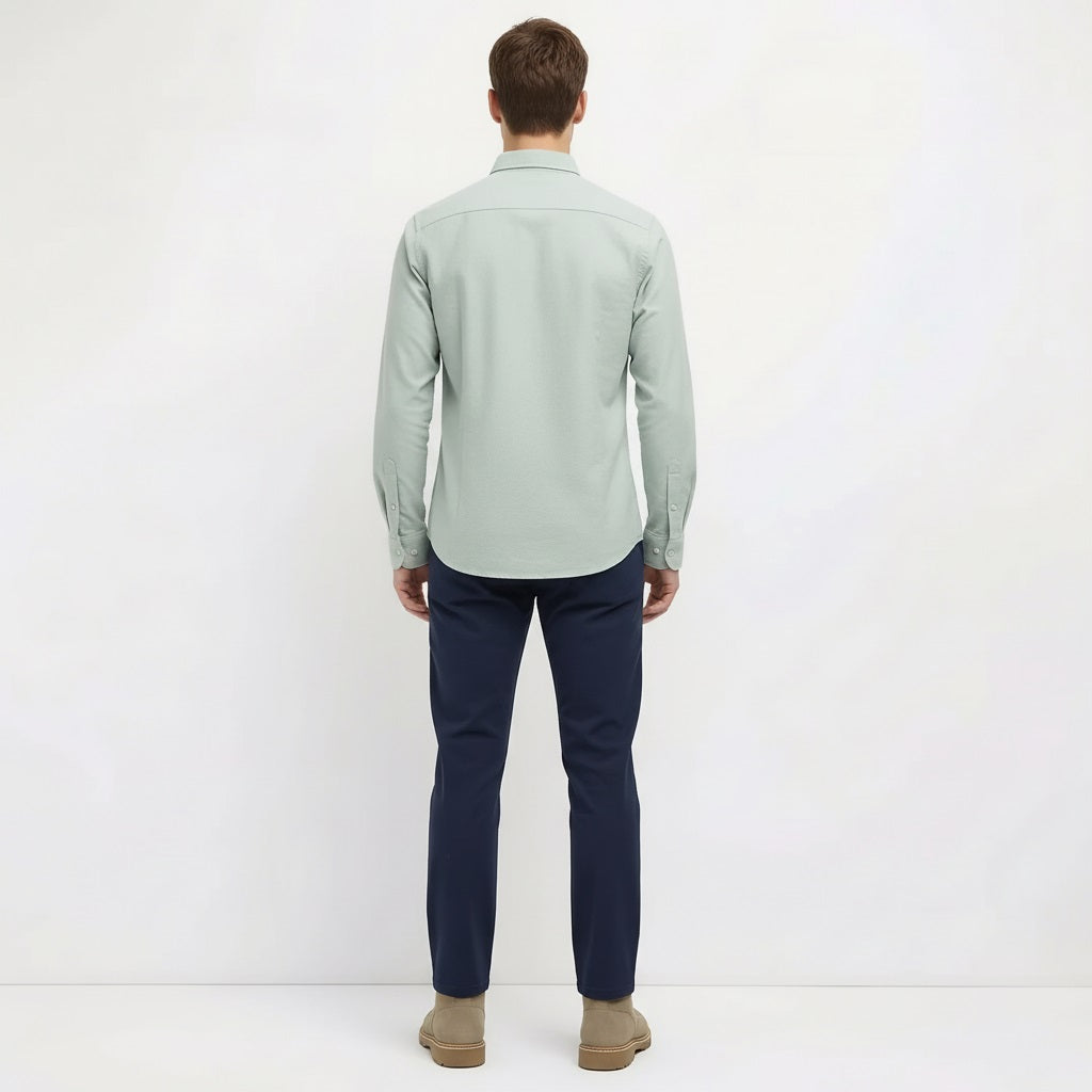Men Fern Solid Casual Shirt