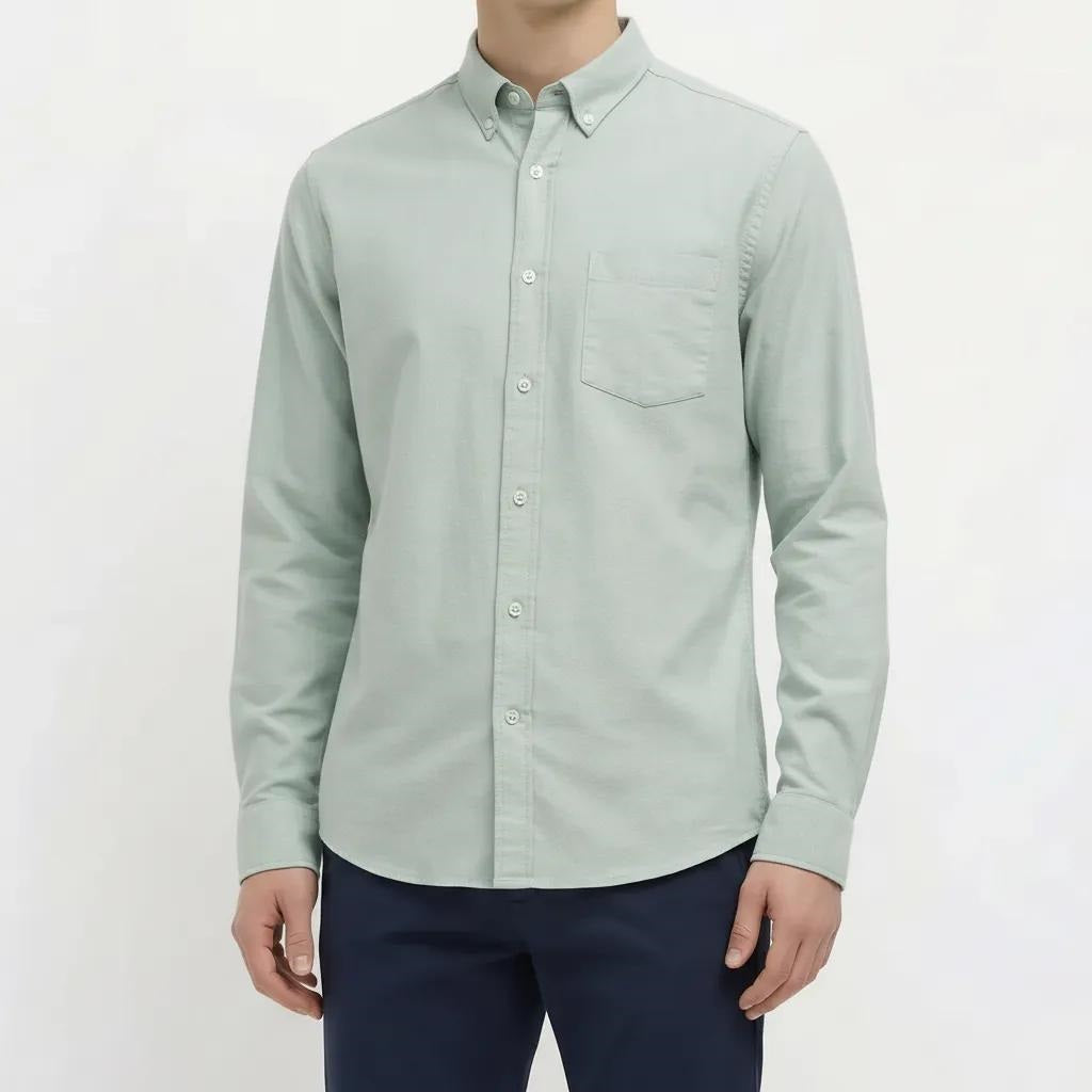 Men Fern Solid Casual Shirt