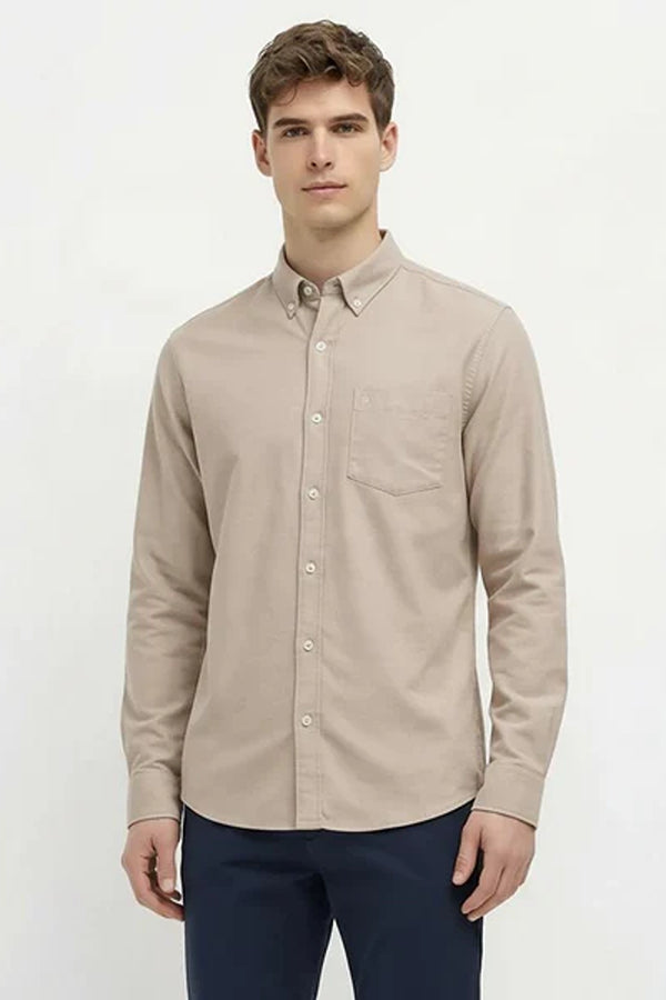 Men Solid Casual Shirt