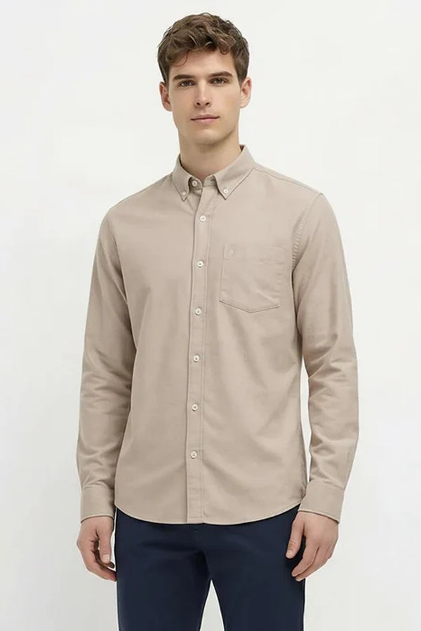 Men Solid Casual Shirt