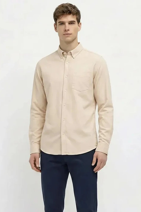 Men Solid Casual Shirt