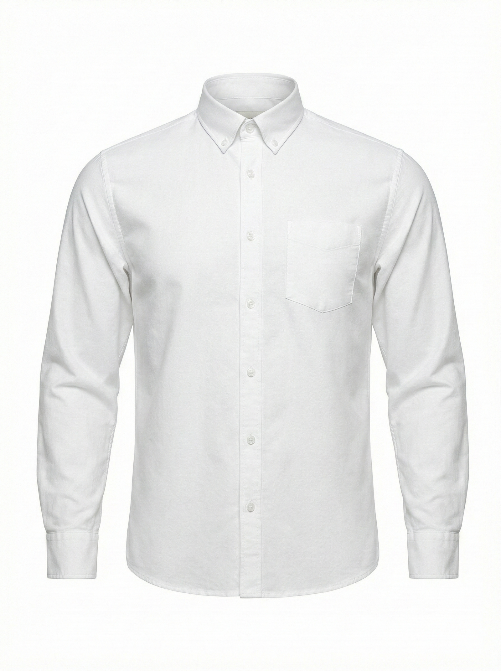 Men White Casual Shirt