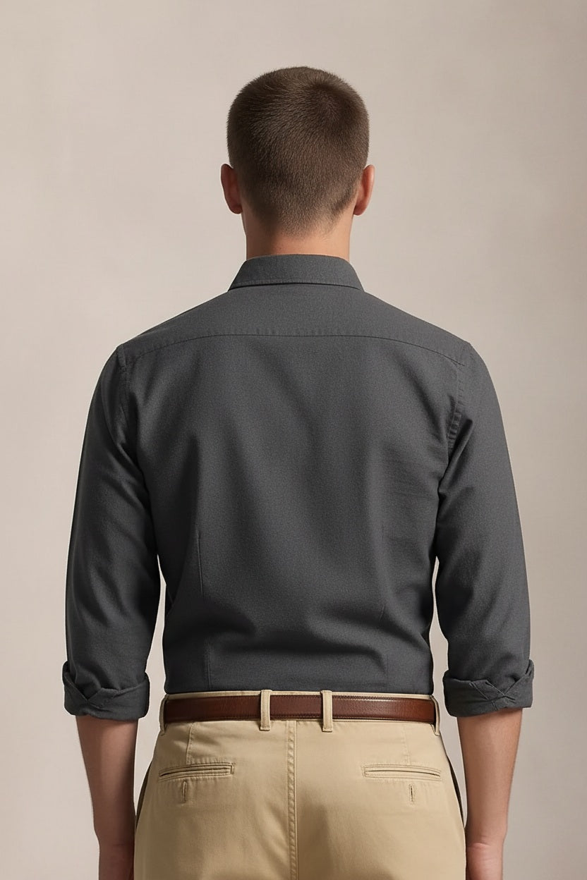 Men Black Casual Shirt