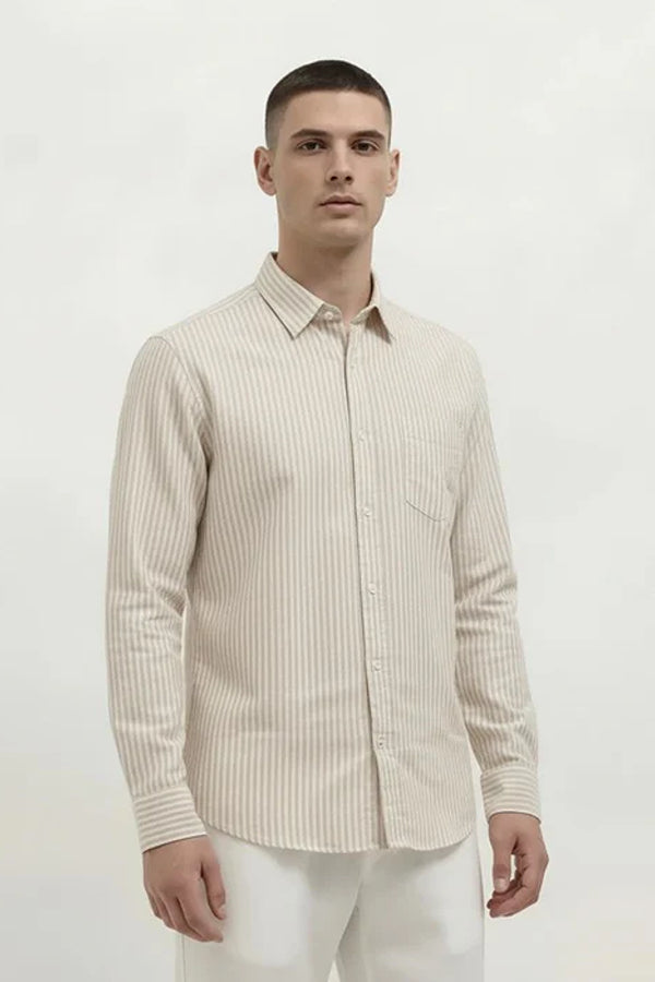 Men Striped Casual Shirt