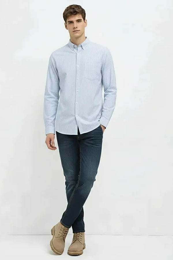 Men Striped Casual Shirt