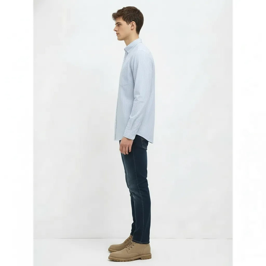 Men Striped Casual Shirt