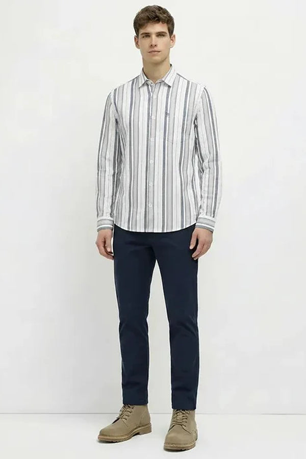 Men Striped Casual Shirt