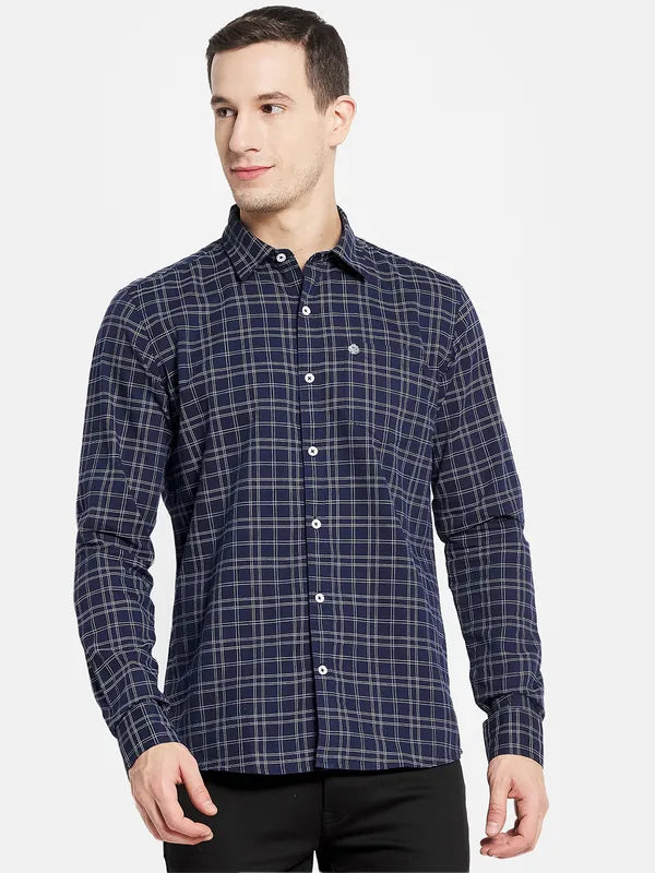 Men Navy Shirts